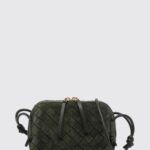 BOTTEGA VENETA Concert Intrecciato Suede Leather Mini Bag