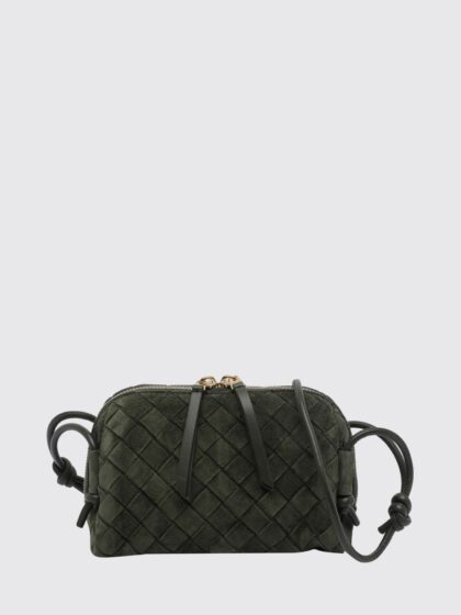 BOTTEGA VENETA Concert Intrecciato Suede Leather Mini Bag