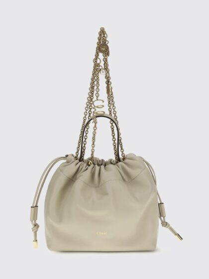 CHLOÉ Icons Mini Nappa Leather Bucket Bag