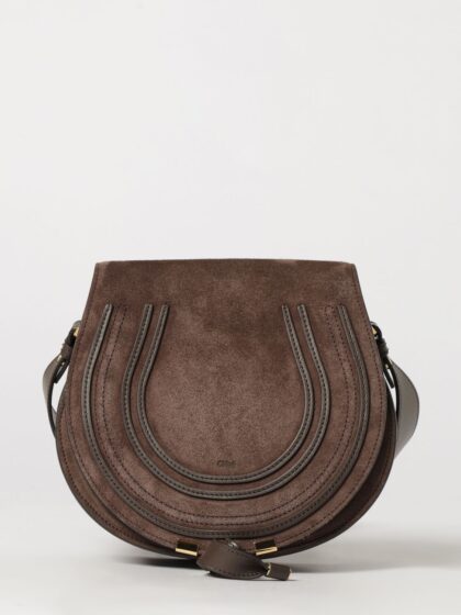 CHLOÉ Marcie Mini Crossbody Bag in Suede Calfskin
