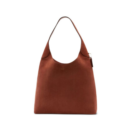 Coach Brooklyn 39 Suede Logo-print Tote Bag