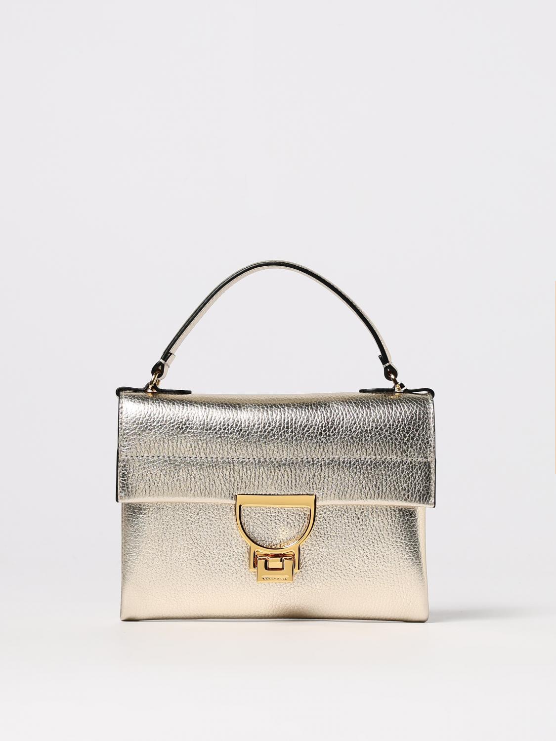 COCCINELLE Mini Bag Woman color Gold