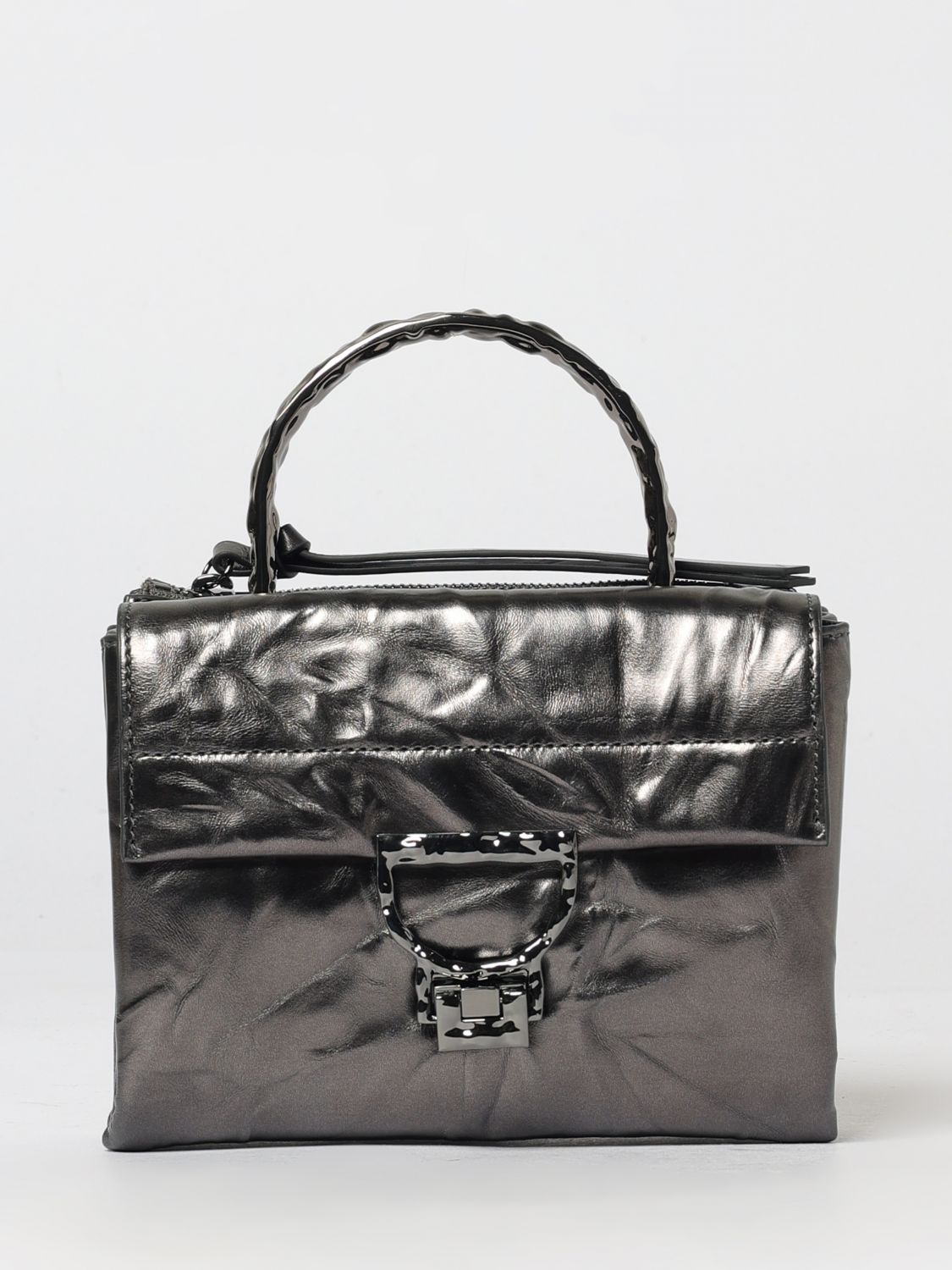 COCCINELLE Mini Bag Woman color Steel