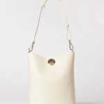 COCCINELLE Nikla Grained Leather Bucket Bag