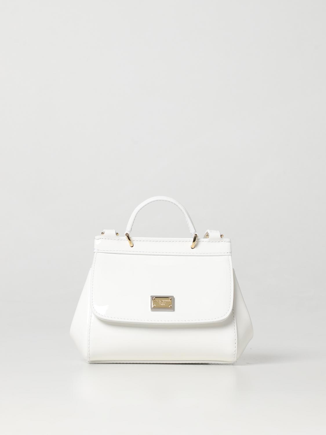 DOLCE & GABBANA Sicily Patent Leather Bag