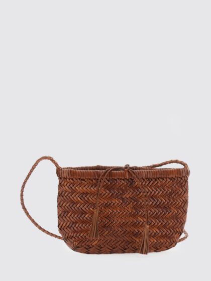 DRAGON DIFFUSION Crossbody Bag Woman color Burnt