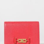 ELISABETTA FRANCHI Monogram Mini Crossbody Bag with Metallic Logo