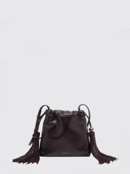 ETRO Kalispera Mini Bucket Bag in Lambskin Leather with Tassels