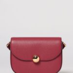 FURLA Crossbody Bag Woman color Burgundy