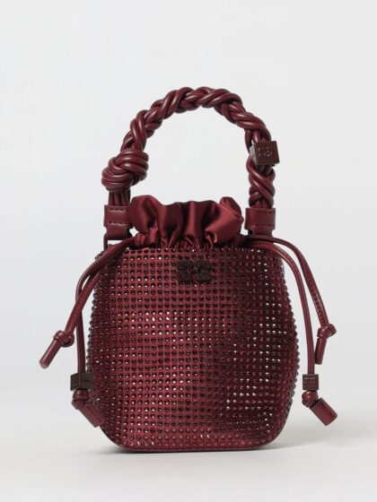 GANNI Mini Bag Woman color Burgundy