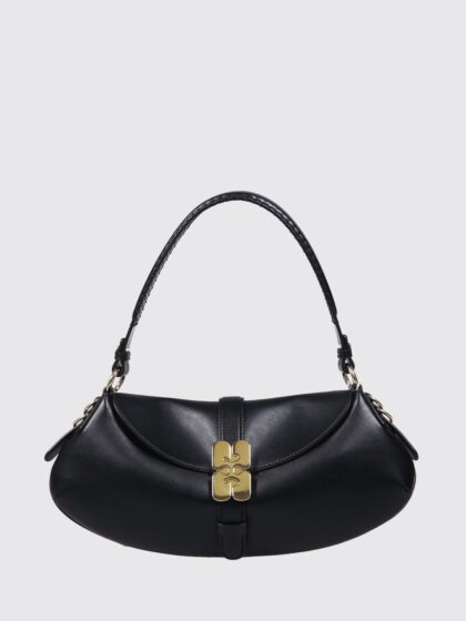 GANNI Shoulder Bag Woman color Black