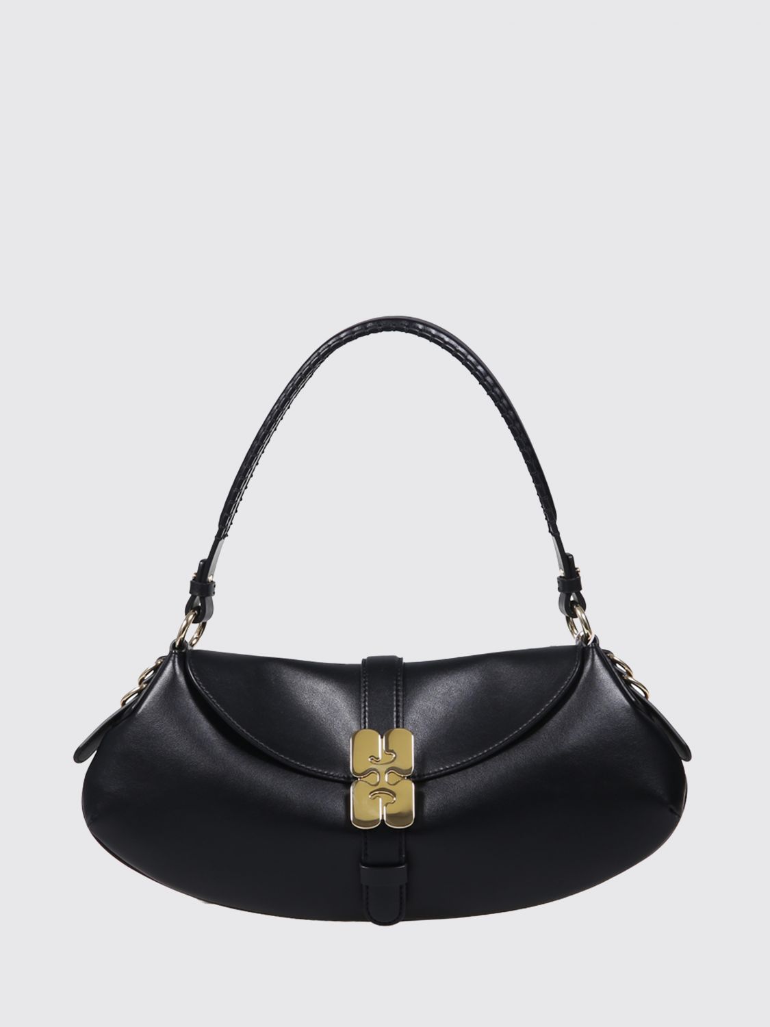 GANNI Shoulder Bag Woman color Black