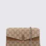 GUCCI Crossbody Bag Woman color Beige