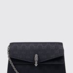 GUCCI Dionysus Monogram Leather Mini Shoulder Bag with Chain Strap