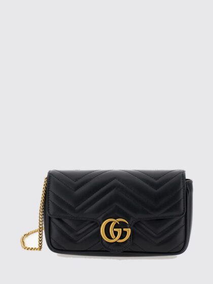 GUCCI GG Marmont Matelassé Chevron Nappa Mini Shoulder Bag