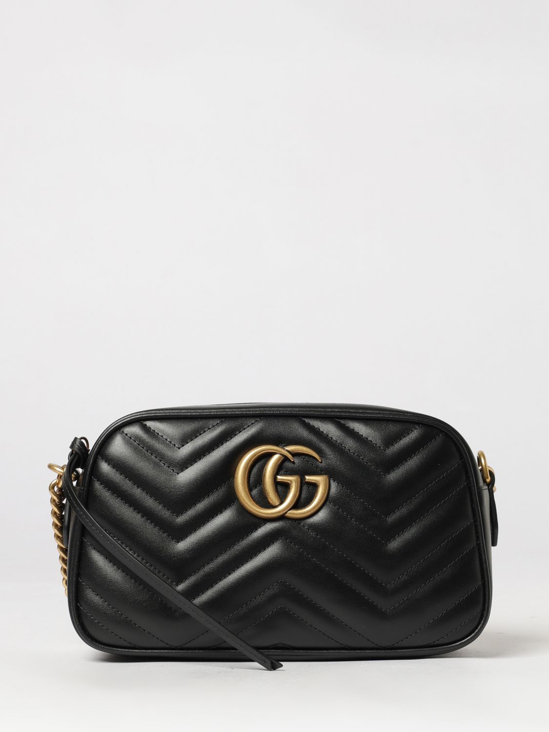 GUCCI GG Marmont Matelassé Chevron Nappa Shoulder Bag