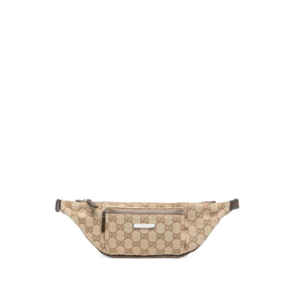 Gucci GG Supreme Web-stripe Belt Bag