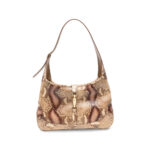 Gucci Jackie Snakeskin Shoulder Bag