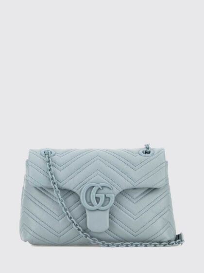 GUCCI Mini Bag Woman color Gnawed Blue