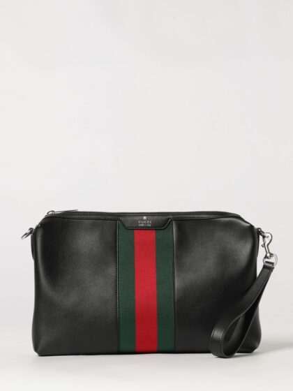 GUCCI Shoulder Bag Men color Black