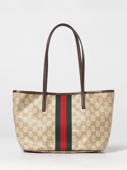 GUCCI Shoulder Bag Woman color Beige