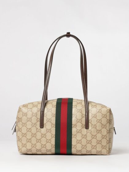 GUCCI Shoulder Bag Woman color Beige