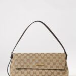GUCCI Shoulder Bag Woman color Beige
