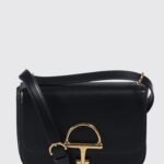 GUCCI Siena Calfskin Leather Crossbody Bag with Horsebit Detail
