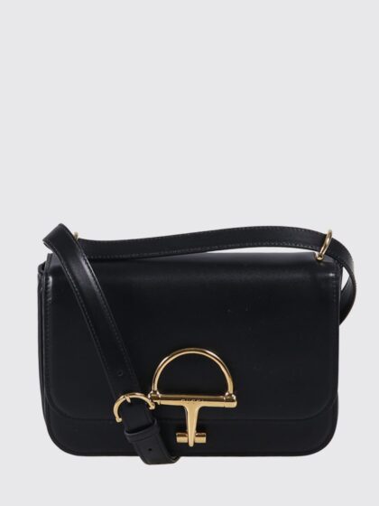 GUCCI Siena Calfskin Leather Crossbody Bag with Horsebit Detail