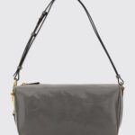 GUCCI Smooth Calfskin Shoulder Bag with Adjustable Handle and Zip Closure