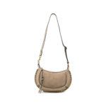 Isabel Marant Oskan Moon Stud-embellished Shoulder Bag