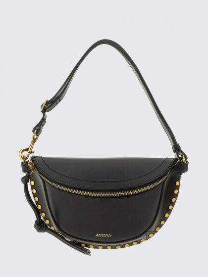 ISABEL MARANT Skano Studded Smooth Leather Belt Bag