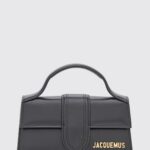 JACQUEMUS Bambino Mini Bag in Leather with Removable Shoulder Strap