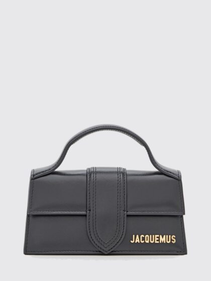 JACQUEMUS Bambino Mini Bag in Leather with Removable Shoulder Strap