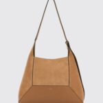 JIMMY CHOO Diamond Hobo Bag in Suede