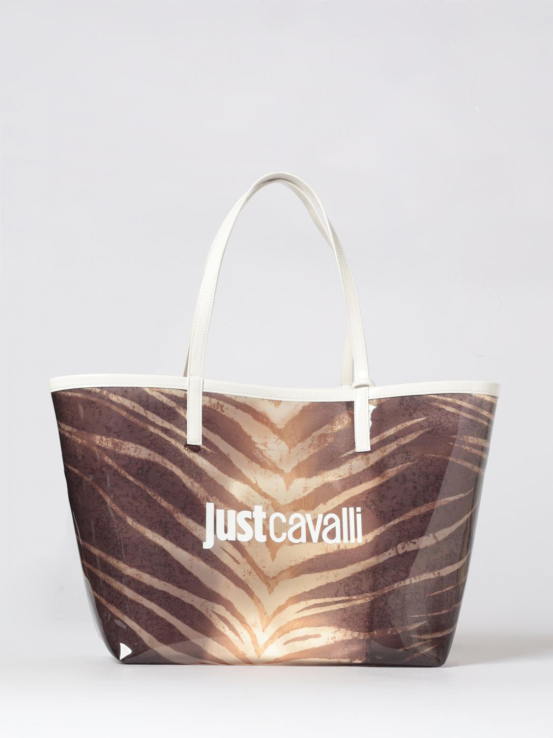 JUST CAVALLI Animal Print PVC Bag