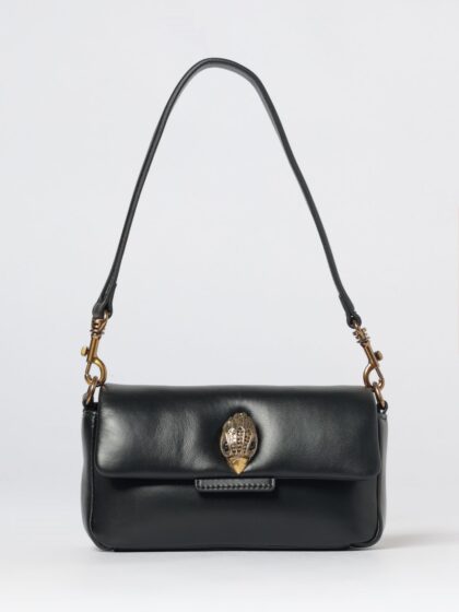 KURT GEIGER LONDON Oxford Mini Bag in Smooth Leather with Rhinestone Logo