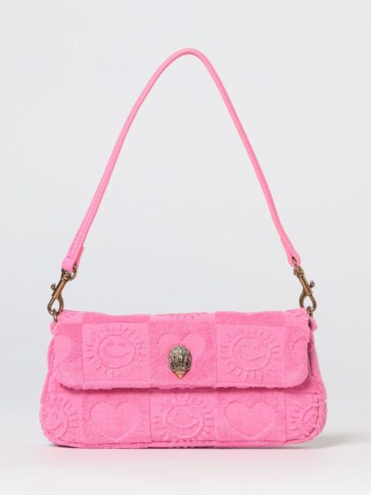 KURT GEIGER LONDON Pickle Cotton Terry Mini Shoulder Bag with Graphic Print