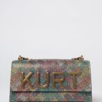 KURT GEIGER LONDON Shoreditch Canvas Crossbody Bag with Rhinestones