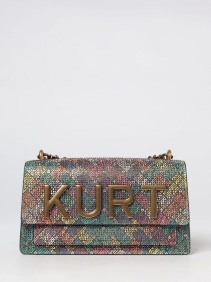 KURT GEIGER LONDON Shoreditch Canvas Crossbody Bag with Rhinestones