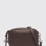 LIU JO Grained Faux Leather Mini Camera Bag with Strap