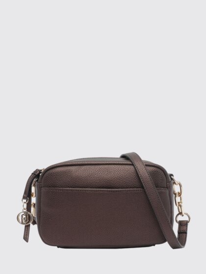 LIU JO Grained Faux Leather Mini Camera Bag with Strap