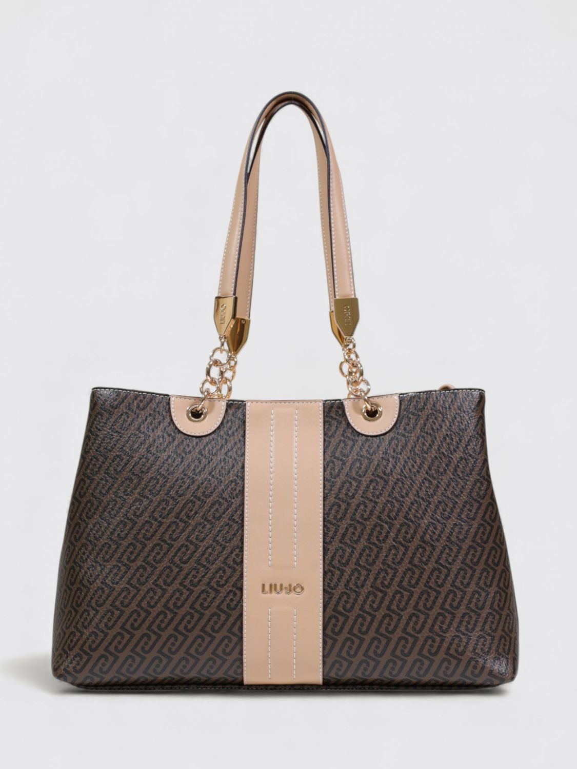 LIU JO Shoulder Bag Woman color Brown