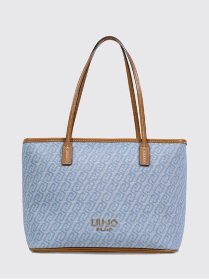 LIU JO Tote Bag Woman color Gnawed Blue