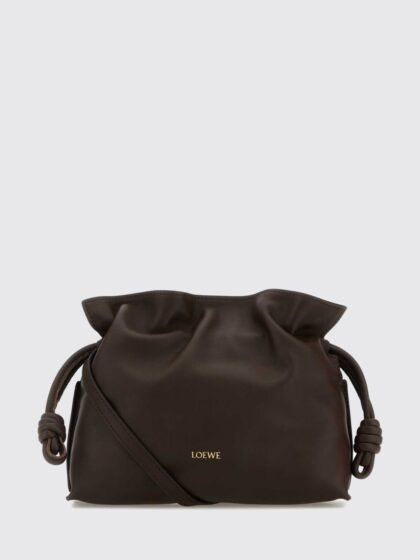 LOEWE Flamenco Calfskin Mini Bucket Bag with Drawstring