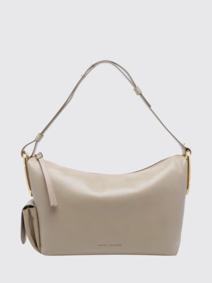 MARC JACOBS Scene Leather Tote Bag with Laminated Double J Logo