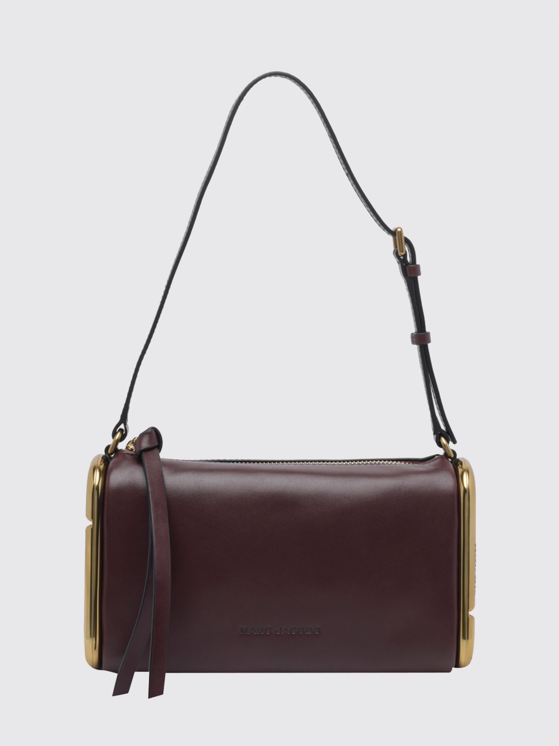 MARC JACOBS Small Scene Leather Crossbody Bag with Laminated Double J Logo