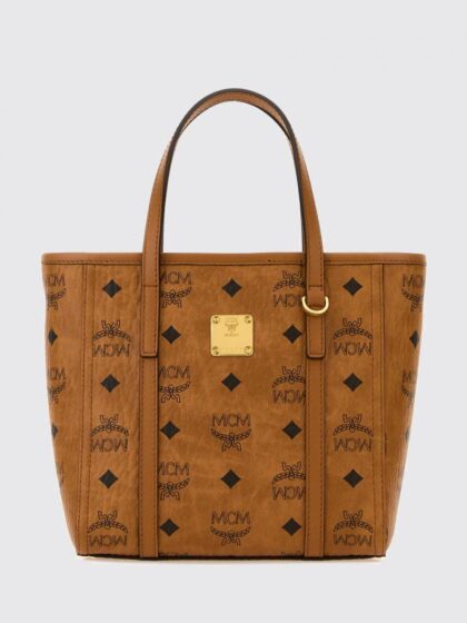 MCM Toni Logo-Print Coated Cotton Mini Crossbody Bag