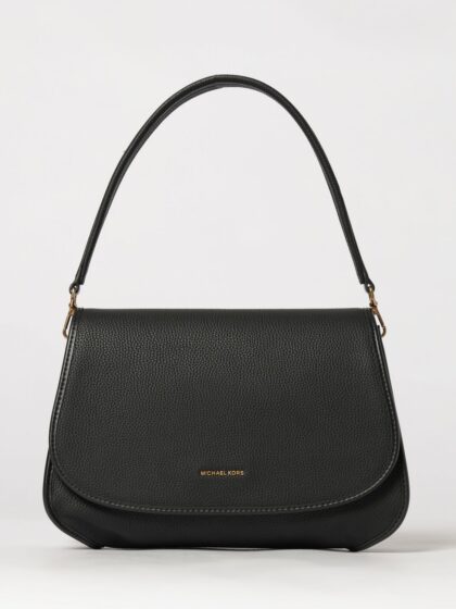 Michael Kors Holmes Shoulder Bag in Hammered Leather with Crossbody Strap