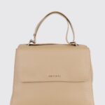 ORCIANI Sveva Soft Medium Hammered Leather Bag